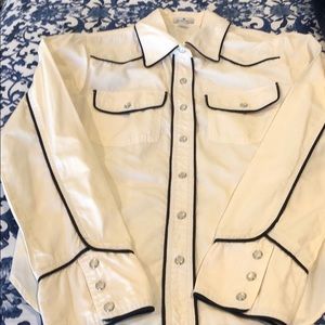 James Perse cowboy button shirt